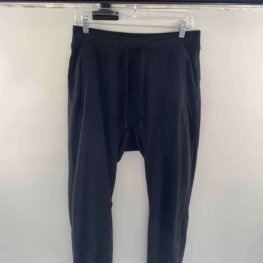 Lululemon Drop Crotch Black Mens Joggers Size M